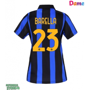 Inter Milan Nicolo Barella #23 Replika Hjemmebanetrøje Dame 2026-27 Kortærmet